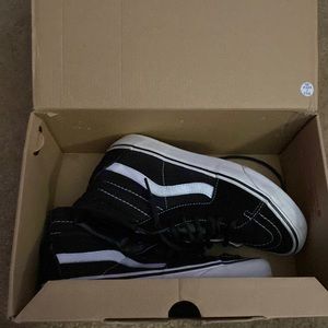 All black classic high top vans